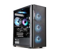 MXZ Gaming PC Desktop Computer,I5 13400F 4.4GHz,RTX5060,16GB DDR4 3200,NVME 500GB SSD,6RGB Fans,Win 11 Pro Ready(I5 13400F | RTX5060)