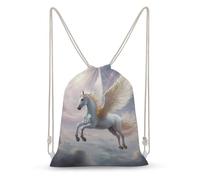 MXZERFKGLA Drawstring Backpack Sports Gym Bags Fly Out from The Clouds Drawstring Bags for Men Women Beach Bag String Bag