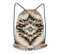 MXZERFKGLA Drawstring Backpack Sports Gym Bags Native American Drawstring Bags for Men Women Beach Bag String Bag