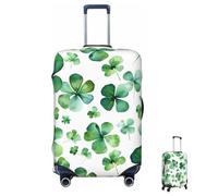 MXZERFKGLA Luggage Cover Elastic Anti-Scratch Suitcase Protector Washable Luggage Sleeve Happy St Patrick's Day Suitcase Cover Protector Fit 65-95 CM Suitcases Travel Accessories M