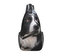 MXZERFKGLA Sling Backpack Cross Chest Bag Border Collie Sling Bag Crossbody Bags for Women Men Travel Daypack