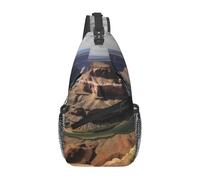 MXZERFKGLA Sling Backpack Cross Chest Bag Grand Canyon Arizona Sling Bag Crossbody Bags for Women Men Travel Daypack
