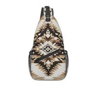 MXZERFKGLA Sling Backpack Cross Chest Bag Native American Sling Bag Crossbody Bags for Women Men Travel Daypack