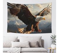MXZERFKGLA Tapestry Wide Wall Hanging Tapestries Lightweight Art Wall Blanket eagle mountains Tapestry Vintage Mural Home Decor Aesthetic Tapestries for Bedroom Dorm Living Room 60x40 Inch
