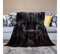 MXZERFKGLA Ultra-Soft Micro Fleece Blanket Animal Panther Throw Blanket for Couch Sofa Soft Lightweight Fuzzy Blankets Cozy Warm Throw Blanket for Bed Living Room Chair Travel All Seasons 30"x50"