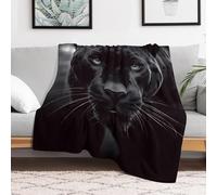 MXZERFKGLA Ultra-Soft Micro Fleece Blanket Animal Panther Throw Blanket for Couch Sofa Soft Lightweight Fuzzy Blankets Cozy Warm Throw Blanket for Bed Living Room Chair Travel All Seasons 40"x50"