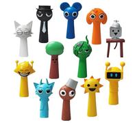 MXZWOC 12Pcs Sprunki Action Figures,Sprunki Toys Sprunkies Game,Office Room Figurine Decor,Easter Egg Hunt kit Gifts for Kids Funs