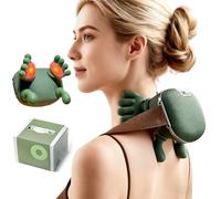 MXZWOC Shoulder and Neck Massager,Bionic Heated Massager,Neck Massager with Fingers,4D Kneading Massage,Simulates a Real Hand Massage for Comfort,Relax Muscle Tension,Birthday Gifts for Mum Dad