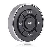 Mxzzand Bluetooth4 0 Car Bluetooth Controller Steering Wheel Phone Remote Control Universal bluetooth Mobile Phone Controller for carAudio and video and peripherals