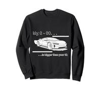 My 0-60 is bigger than your IQ - EV Car design Sweatshirt