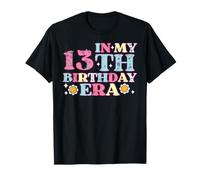 My 13th Birthday Era Retro 13 Year Old Bday Groovy Girls T-Shirt