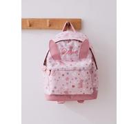 My 1St Years Female Personalised Pink Bunny Mini Backpack with Ears, Pink