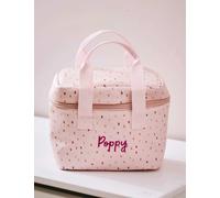 My 1St Years Female Personalised Pink Spot Snack Bag, Pink