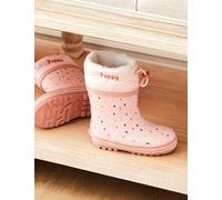 My 1St Years Female Personalised Pink Spot Wellies (4 Small-10 Small) - 5 S - Pink Mix, Pink Mix