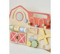 My 1St Years Personalised Farm House Busy Board Toy - Multi, Multi