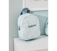 My 1st Years Personalised Polka Dot Tiny Backpack Blue