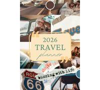 My 2026 Travel Planner: Plan Trips, Track Itineraries, Manage Budgets & Capture Travel Memories