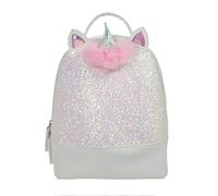 My 3D Mere Unicorn, Fluffy Pink, White Girly Backpack