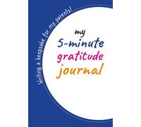 My 5 Minute Gratitude Journal: A Guided Daily Diary for Kids | 100 Days of Journalling with Prompts