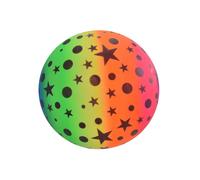 MY 9" Rainbow Stars & Moons Ball MY Multicolor