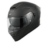 MY 936 Full-Face Motorcycle Helmet, ECE 22.06, Integrated Sun Visor, Matte Titanium, Size S