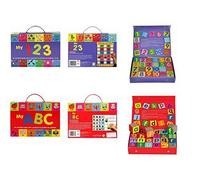 My ABC 123 Case Bumper Double Pack - 48 Mini Block Books Case with 2 Play Boards. Epic Seasonal Value!