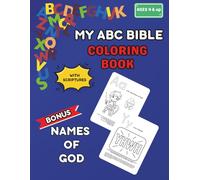 My ABC Bible Coloring Book: Learn the Alphabet with God's Word