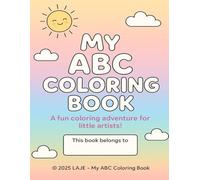 My ABC Coloring Book: Fun Alphabet Coloring Pages, Easy Mazes & Word Searches for Kids Ages 3+