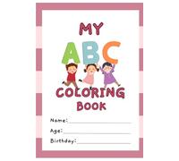 My ABC Coloring Book: Mar’s ABC coloring fun