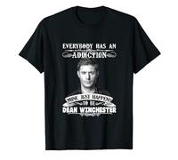 My Addiction Dean Winchester Cotton Shirt Black