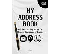 My Address Book: A-Z Contact Organizer for Names, Addresses & Emails