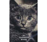 My Address Book: Black Kitten | Address Book for Names, Addresses, Phone Numbers, E-mails and Birthdays