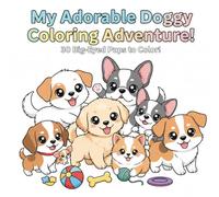 My Adorable Doggy coloring Adventure: Unleash Your Creativity with 40 Cute Chibi Breeds
