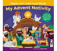 MY ADVENT NATIVITY PRESS OUT BOARD BOOK by FORTNER TAMA Hardback Self Help