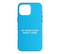 My Agents Ship While I Game Coder Hackathons Humor Meme Case for iPhone 16 Pro Max