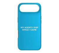 My Agents Ship While I Game Coder Hackathons Humor Meme Case for iPhone Air
