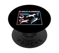 My Agility Is Legendary Reflex Training Ninja ||- PopSockets Adhesive PopGrip