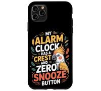 My Alarm Clock Has A Crest And Zero Snooze Button Cockatiel Case for iPhone 11 Pro Max