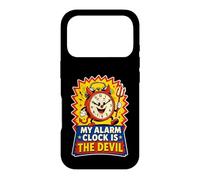 MY ALARM CLOCK IS THE DEVIL FUNNY Case for iPhone 17 Pro