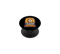 MY ALARM CLOCK IS THE DEVIL FUNNY PopSockets Adhesive PopGrip