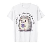 My Alone Time is for Everyone's Safety Sarcastic Hedgehog T-Shirt