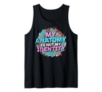 My Anatomy is Not My Identity Transgender Pride Tank Top