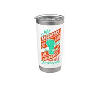 My Ancestors were Slaves July 4th So I Celebrate Juneteenth Stainless Steel Insulated Tumbler