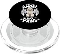 My Angel Has Paws Poodle Memorial Dog PopSockets PopGrip for MagSafe