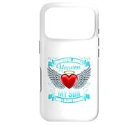My angel is in heaven. We send Him kisses everyday, My Son Case for iPhone 17 Pro