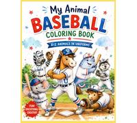 My Animal Baseball Coloring Book
