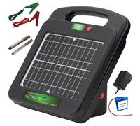 My Animal Command Solar Powered Electric Fence Charger 5 Km 0.25 Joules Output (9-11KV) Electric Fence Energizer Containment & Protection of Livestoc