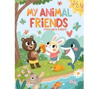 My Animal Friends: Perfeito para pequenos artistas, Mundo Mágico de Cores estimula a criatividade, a coordenação motora e o amor pela arte, proporcionando horas de diversão e aprendizado.