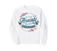 My Anxiety Has Anxiety Retro Groovy Psychiatrist Sweatshirt