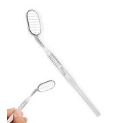 MY AR Store Dental Mirror, Parallel, Anterior, posterior, Autoclavable 132 C | Mouth Mirrors with Parallel Lines for Measuring Direction of implant Placement